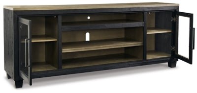 Foyland 83" TV Stand - Dark Brown TV Stand modern furniture Contempo Furniture