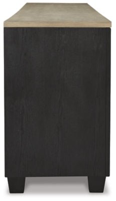 Foyland 83" TV Stand - Dark Brown TV Stand modern furniture Contempo Furniture