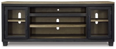 Foyland 83" TV Stand - Dark Brown TV Stand modern furniture Contempo Furniture