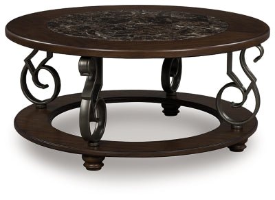 Frallyn Coffee Table - Dark Brown | Ashley Furniture