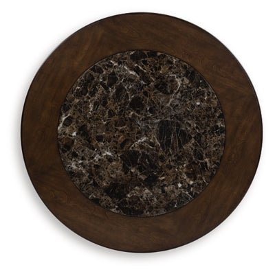Frallyn Coffee Table - Dark Brown Coffee Table modern furniture Contempo Furniture