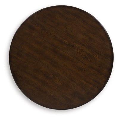 Frallyn End Table - Dark Brown End Table modern furniture Contempo Furniture