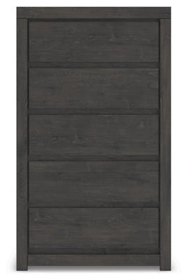 Fraluna Chest of Drawers - Dark Gray Accent Chest modern furniture Contempo Furniture