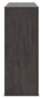 Fraluna Dresser - Dark Gray Dresser modern furniture Contempo Furniture