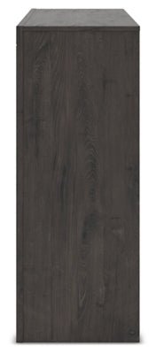 Fraluna Dresser - Dark Gray Dresser modern furniture Contempo Furniture