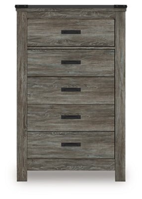 Frandern Chest of Drawers - Gray Accent Chest modern furniture Contempo Furniture