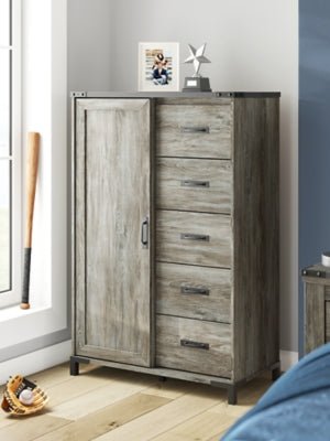 Frandern Dressing Chest - Gray Accent Chest modern furniture Contempo Furniture