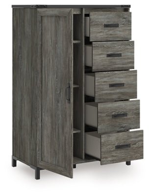 Frandern Dressing Chest - Gray Accent Chest modern furniture Contempo Furniture