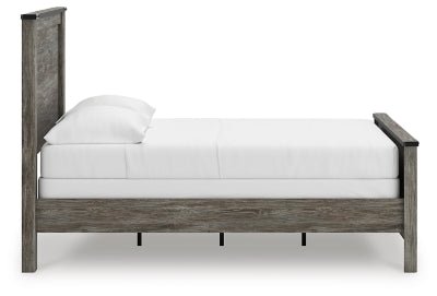 Frandern Full Panel Bed - Gray Panel Bed modern furniture Contempo Furniture