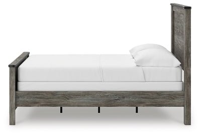 Frandern Full Panel Bed - Gray Panel Bed modern furniture Contempo Furniture