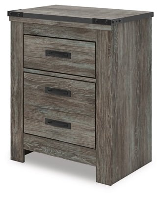 Frandern Nightstand - Gray Nightstand modern furniture Contempo Furniture