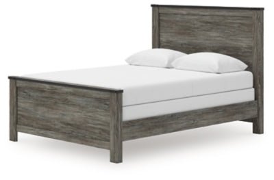 Frandern Queen Panel Bed - Gray | Ashley Furniture