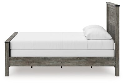 Frandern Queen Panel Bed - Gray Panel Bed modern furniture Contempo Furniture