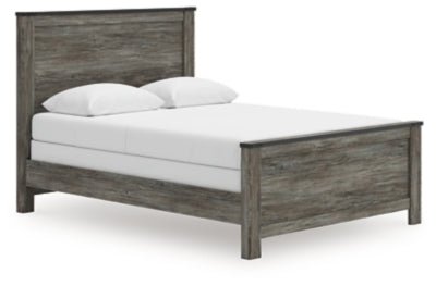 Frandern Queen Panel Bed - Gray Panel Bed modern furniture Contempo Furniture