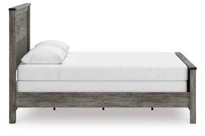 Frandern Queen Panel Bed - Gray Panel Bed modern furniture Contempo Furniture