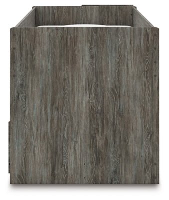 Frandern Twin over Twin Loft Bed - Gray Loft Bed modern furniture Contempo Furniture