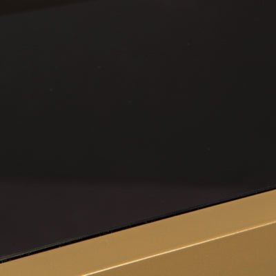 Frankwell Bookcase - Gold Etageres modern furniture Contempo Furniture