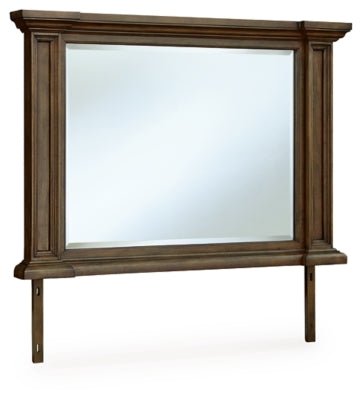 Frantanna Bedroom Mirror - Dark Brown | Ashley Furniture