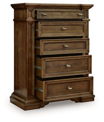 Frantanna Chest of Drawers - Dark Brown Accent Chest modern furniture Contempo Furniture