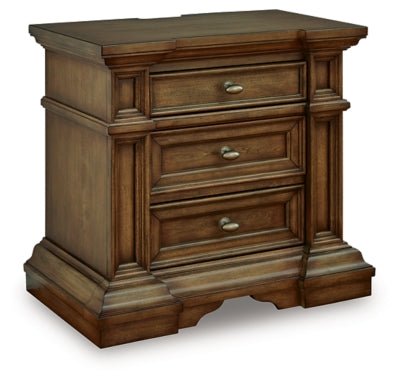 Frantanna Nightstand - Dark Brown | Ashley Furniture