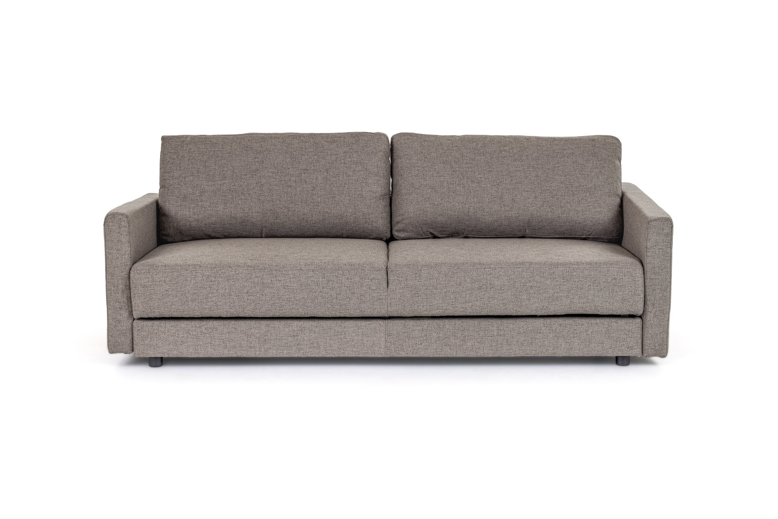 Fredonia Modern Grey Fabric Sofa Bed with Storage