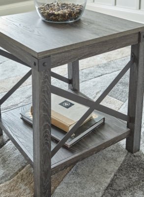 Freedan End Table - Dark Gray End Table modern furniture Contempo Furniture