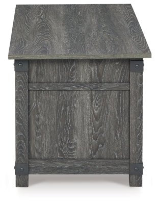Freedan Lift - Top Coffee Table - Dark Gray Coffee Table modern furniture Contempo Furniture