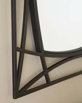 Freenville Accent Mirror - Black Accent Mirror modern furniture Contempo Furniture