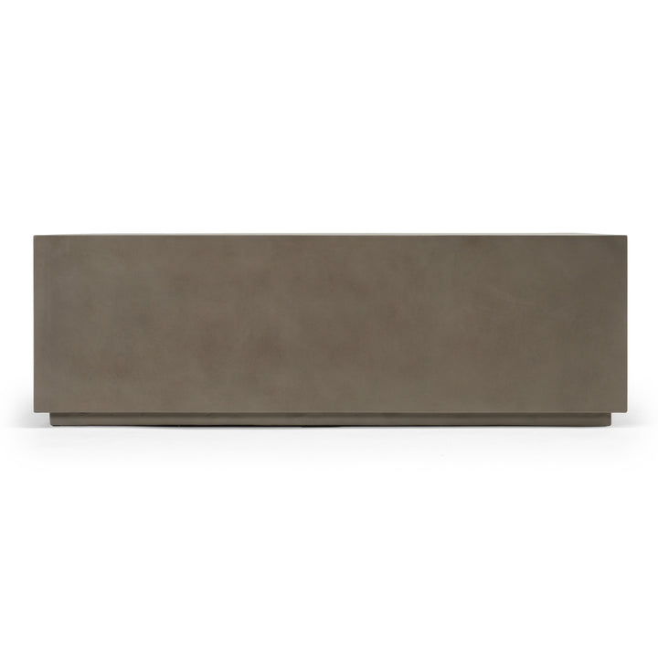 Fresno  Modern Grey Concrete Coffee Table