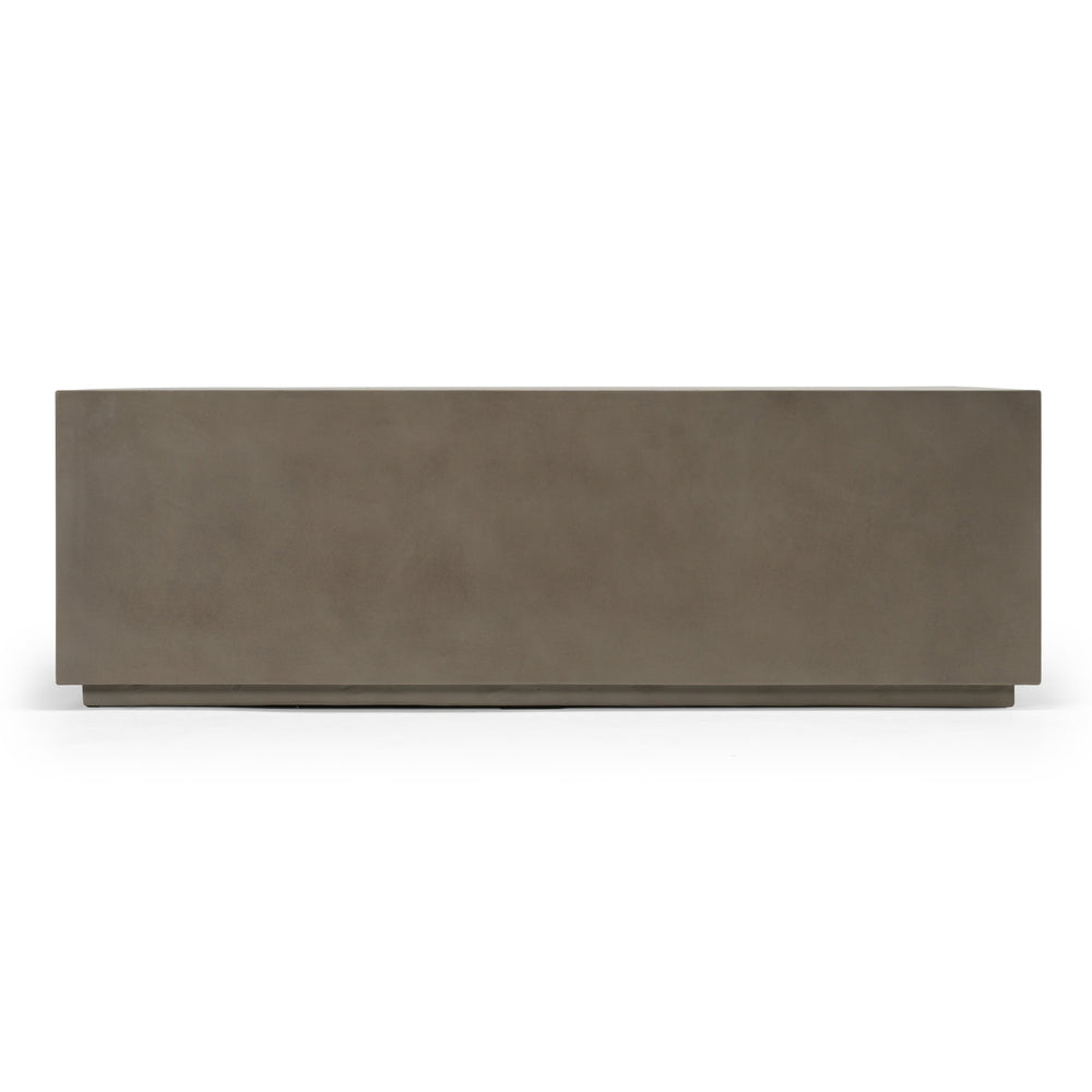 Fresno - Modern Grey Concrete Coffee Table