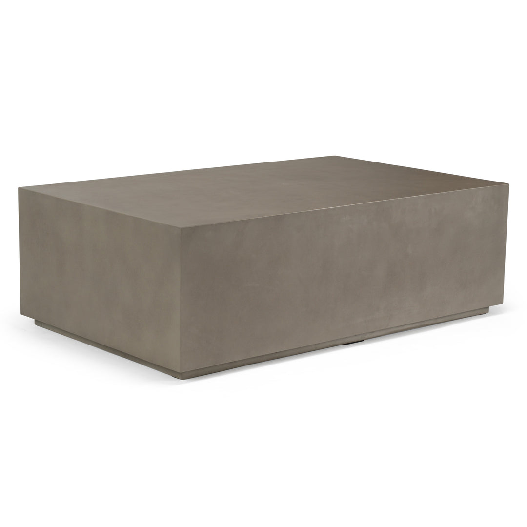 Fresno - Modern Grey Concrete Coffee Table