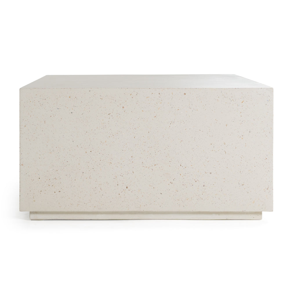Fresno - Modern Terrazzo Concrete Coffee Table - View 5