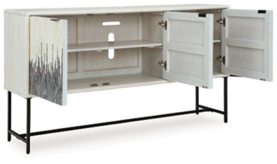 Freyton Accent Cabinet - White Accent Cabinet modern furniture Contempo Furniture