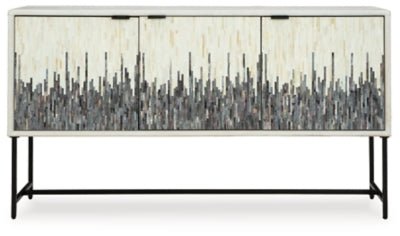 Freyton Accent Cabinet - White Accent Cabinet modern furniture Contempo Furniture