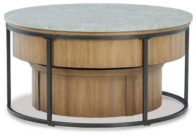 Fridley Nesting Coffee Table (Set of 2) - Dark Gray Nesting Table modern furniture Contempo Furniture