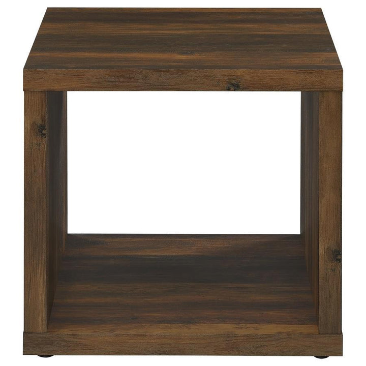Frisco - 2 Piece Coffee And End Table Set - Dark Pine Table Set modern furniture Contempo Furniture