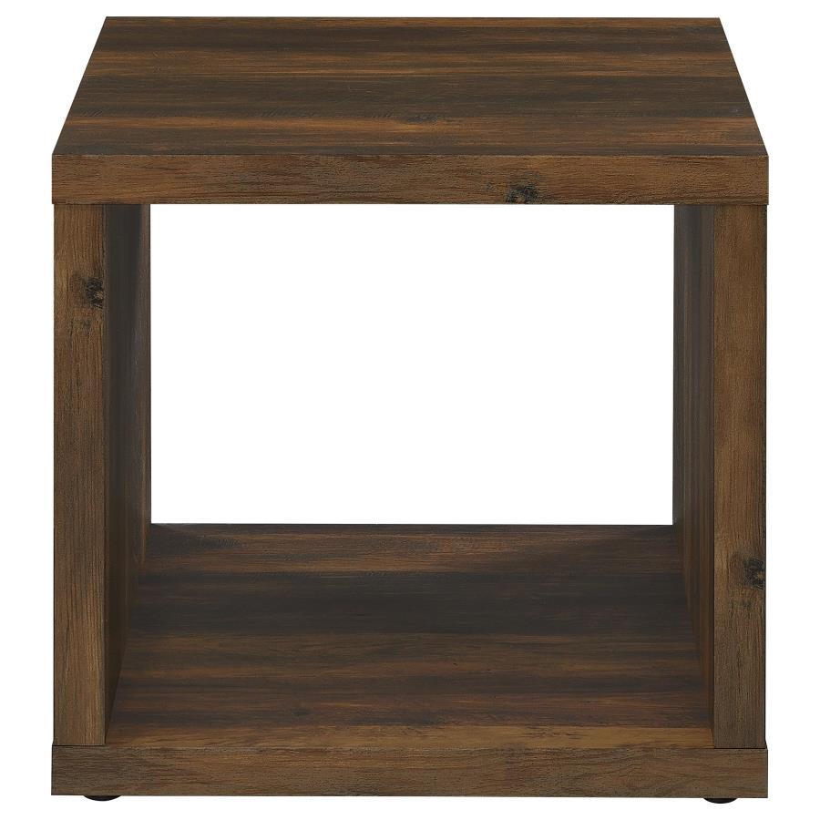 Frisco - 2 Piece Coffee And End Table Set - Dark Pine Table Set modern furniture Contempo Furniture