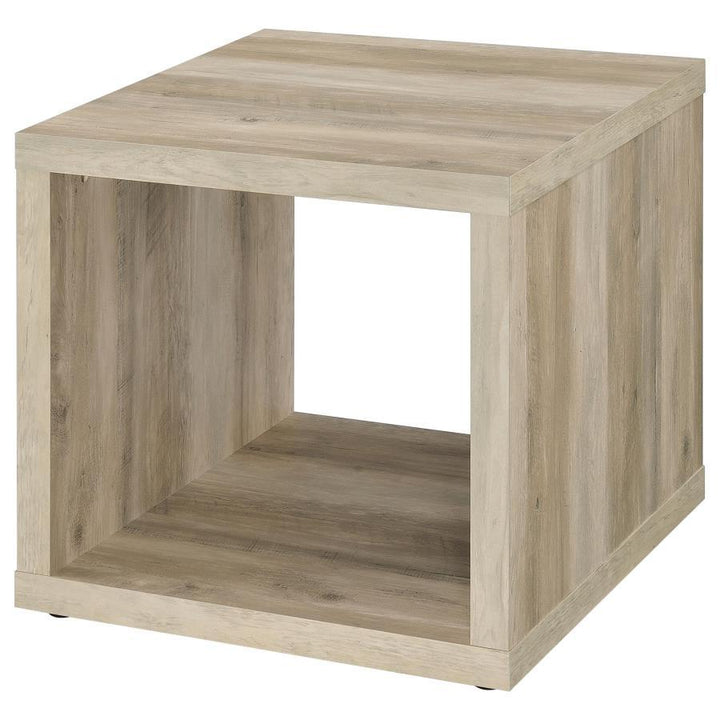 Frisco - 2 Piece Coffee And End Table Set - Distressed Pine Table Set modern furniture Contempo Furniture