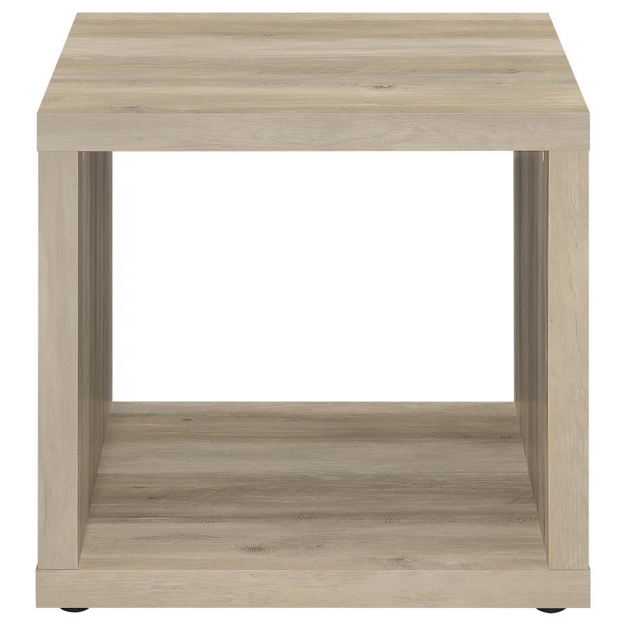 Frisco - 3 Piece Coffee And End Table Set - Distressed Pine Table Set modern furniture Contempo Furniture