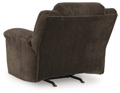 Frohn Recliner - Dark Brown Rocker Chair modern furniture Contempo Furniture