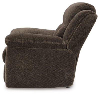 Frohn Recliner - Dark Brown Rocker Chair modern furniture Contempo Furniture
