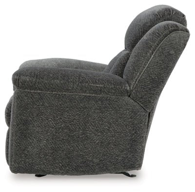 Frohn Recliner - Dark Gray Rocker Chair modern furniture Contempo Furniture
