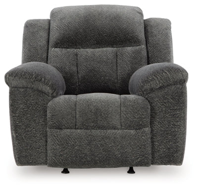 Frohn Recliner - Dark Gray Rocker Chair modern furniture Contempo Furniture
