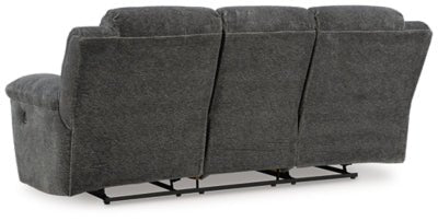 Frohn Reclining Sofa - Dark Gray Reclining Sofa modern furniture Contempo Furniture