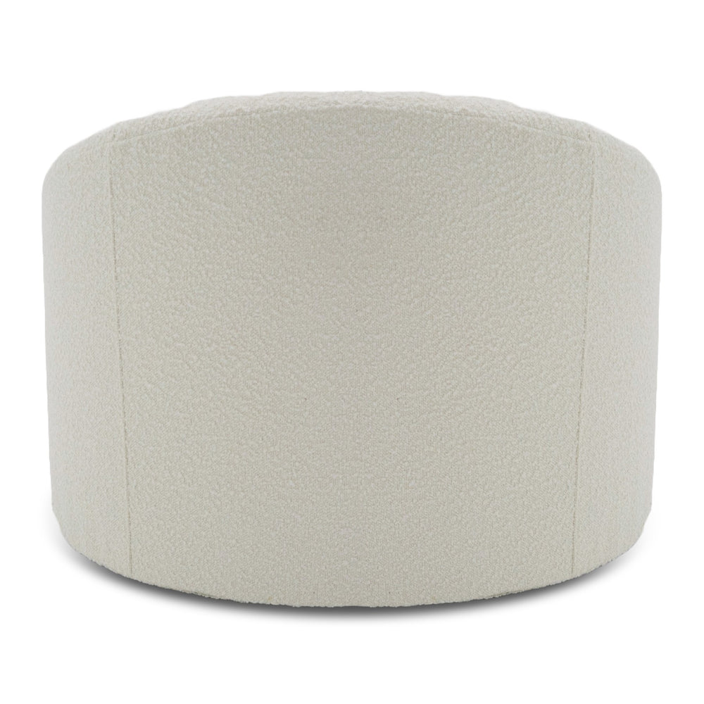 Frontier - Glam White Fabric Accent Chair - View 4