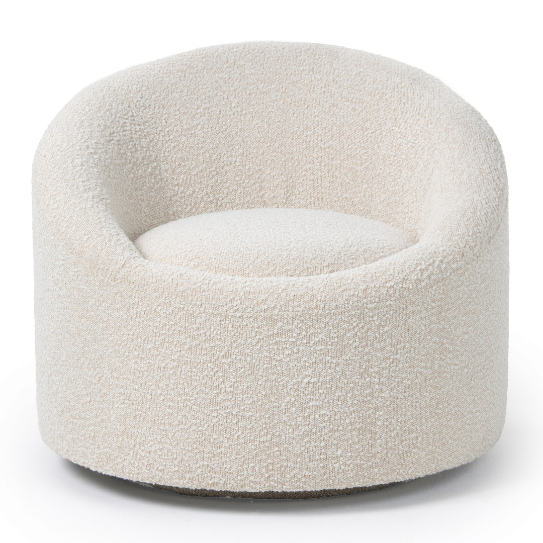Frontier - Glam Beige Fabric Accent Chair