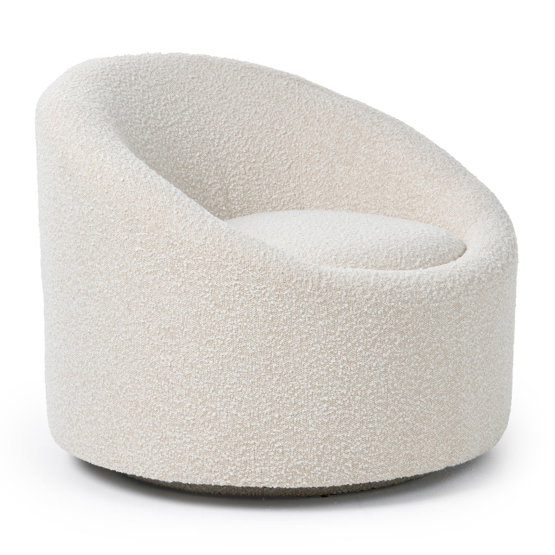 Frontier - Glam Beige Fabric Accent Chair