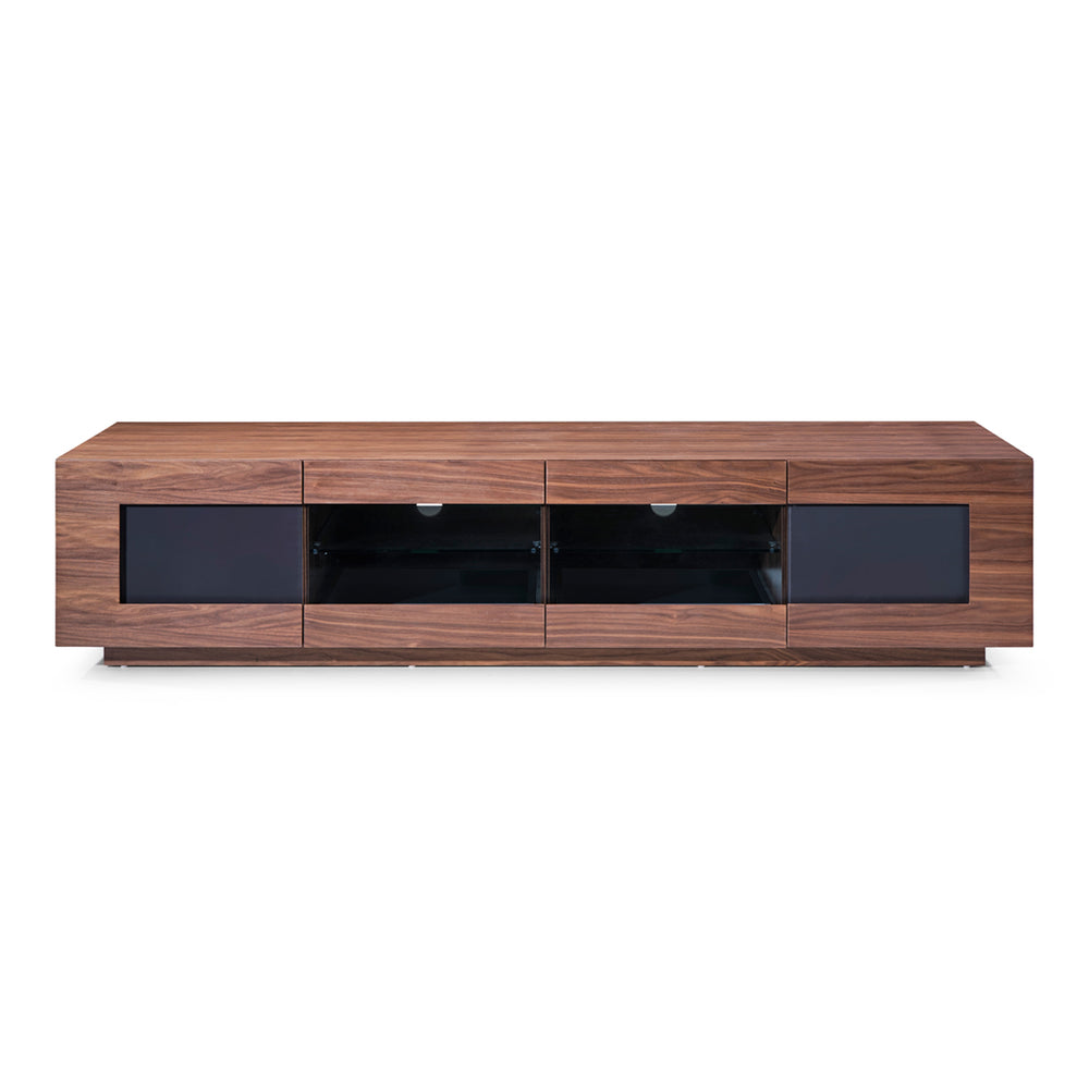 Frost Modern Small Walnut TV Stand
