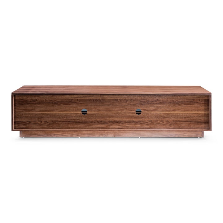 Frost Modern Small Walnut TV Stand