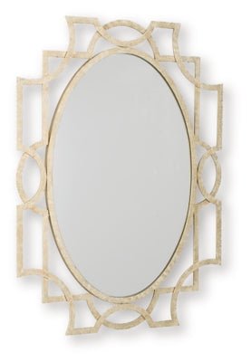 Fulkmore Accent Mirror - Gold Accent Mirror modern furniture Contempo Furniture